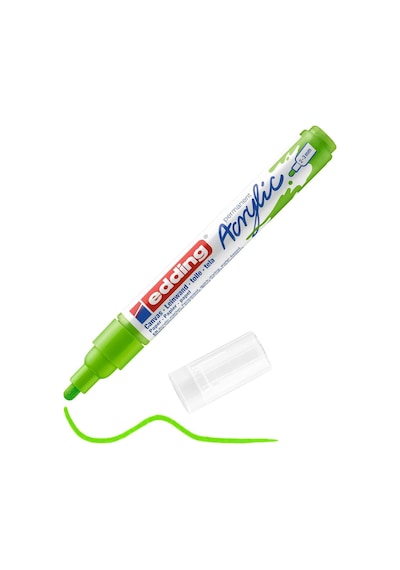 Edding 5100 Akrilik Boyama Markörü 2-3 Mm Sarı-Yeşil