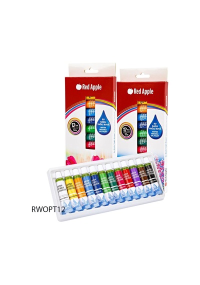 Su Bazlı Yağlı Boya 12 Renk X 12 Ml Diğer