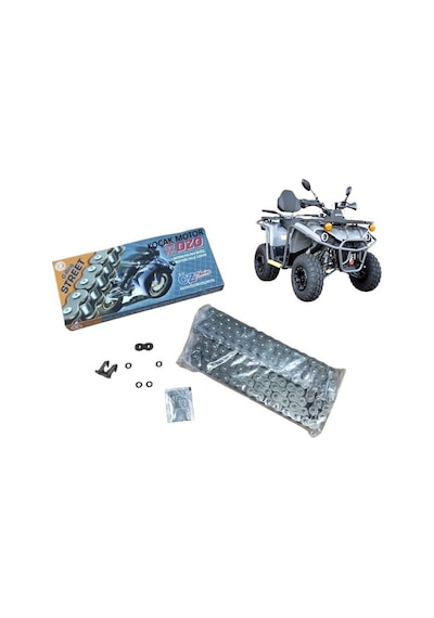 Yuki Tract 250 - Atv Cz Çekoslovak Zinciri O-ringli Siyah Zincir