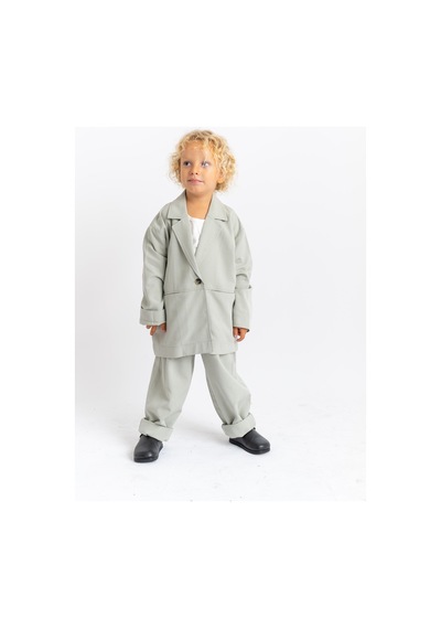 Oliven The Kid Oliventhekid Unisex Ceketli Takım Mint Mint Yeşili