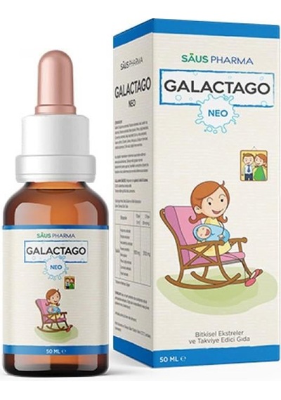 Galactago Neo Emziren Anneler İçin Bitkisel Damla 50 Ml Yeni Kutu