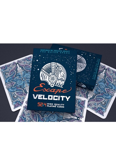 Cartamundi Escape Velocity Blue Oyun Kağıdı İskambil Kartları