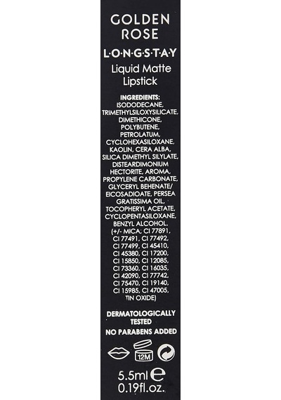 Longstay Liquid Matte Lipstick No: 21 - Bulaşmayan Kalıcı Likit Mat Ruj Belirtilmemiş