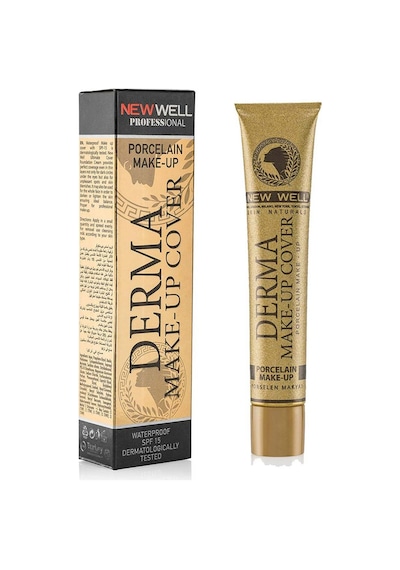 New Well Derma Make-up Cover Foundation 004 Copper