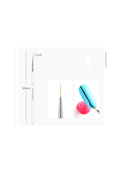 Nail Art Çizim Fırça Seti C113