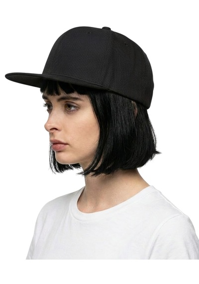 Maviş Tuhafiye Hip Hop Snapback Cap Modern Siyah Şapka Logosuz