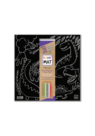 Funny Mat - Dinozorlar 40x40cm
