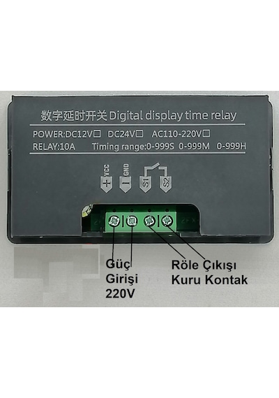 YATE10 T3230 220V 1500W Timer Zaman Rölesi