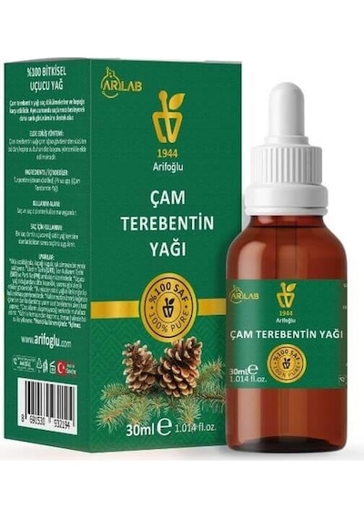 Çam Terebentin Yağı 30ml %100 Saf Yağ Arlab 30 ML