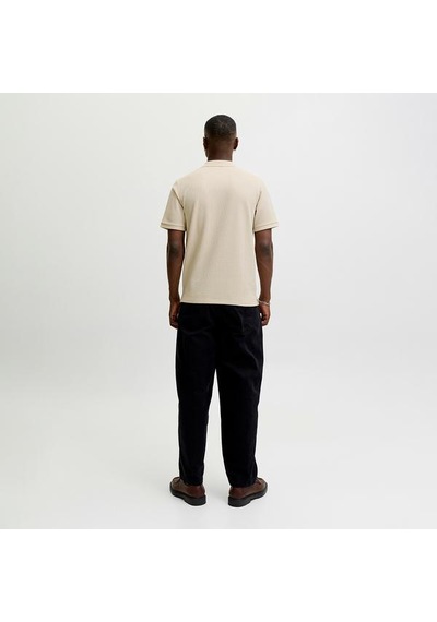 Jack & Jones Jack&jones Austin Erkek Bej Polo Yaka Tişört
