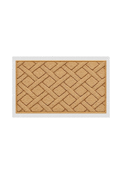 Dış Kapı Balkon Banyo Mutfak Paspası Dijital Baskı 40 X 60 Cm Bej - 931371538 Bej