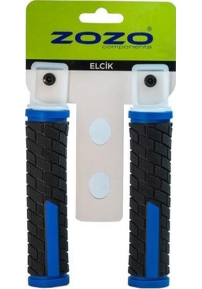 Zozo Elcik G-138 Modeli Destekli Yapı Kolay Kavrama Bisiklet Elciği 128 Mm Siyah - Mavi