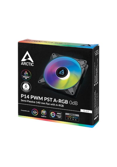 Arctic P14 Pwm Pst Argb 0db 140 MM Kasa Fanı AR ACFAN00239A