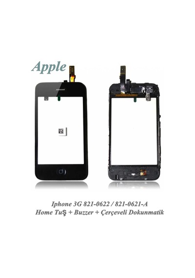 Apple Uyumlu iPhone 3G  Dokunmatik Çerçeveli 821-0622-02 Dokunmatik 821-