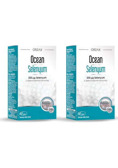 Ocean Selenyum 60 Tablet 200 Mcg 2 Adet