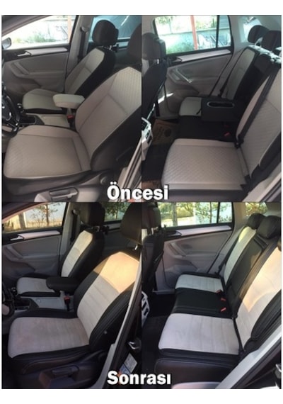 Volkswagen Tiguan Araca Özel Oto Koltuk Kılıfı (461096408)
