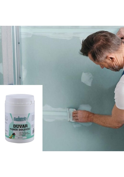 Duvar Tamir Dolgu Macunu Zemin Alçı Sıva Derin Boşluk Doldurucu Çatlak Onarıcı Giderici 1 Kg