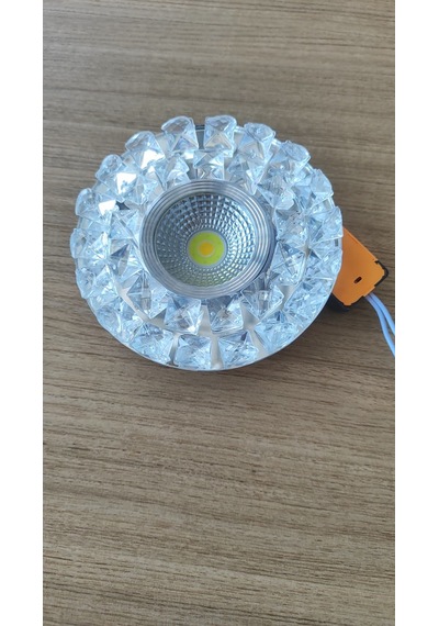 Enbright 5w Kristal Spot Led Armatür En-8202 Beyaz