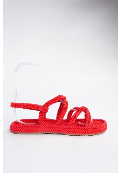 Fox Shoes Kırmızı Kadın Sandalet H596011704 Kırmızı