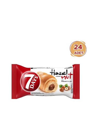 7 Days Fındıklı Kruvasan 24 x 60 G