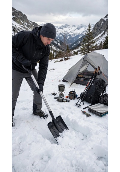 Nurgaz Campout Ultralight Kamp Küreği Ng C095
