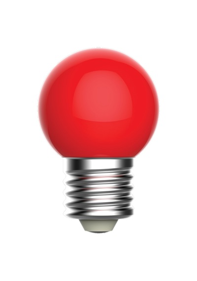 Gece Lambası Ampulü Mini 1w E27 Kırmızı