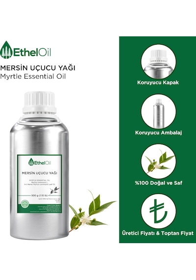 Etheloil Mersin Uçucu Yağı 500 G