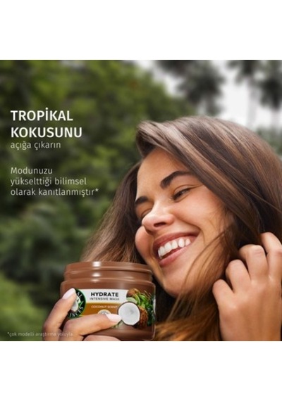 Hindistan Cevizi Kokulu Nemlendirici Saç Bakım Maskesi 300 Ml