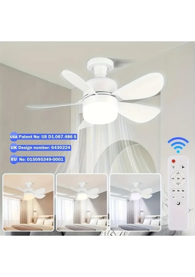 Tavan Tipi Vantilatör Led 5256