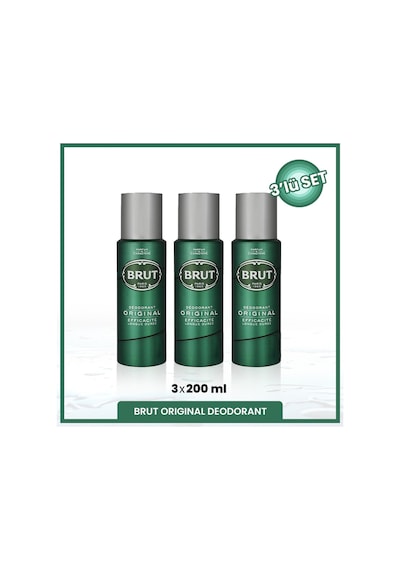 Brut Original Erkek Sprey Deodorant 3 x 200 ML