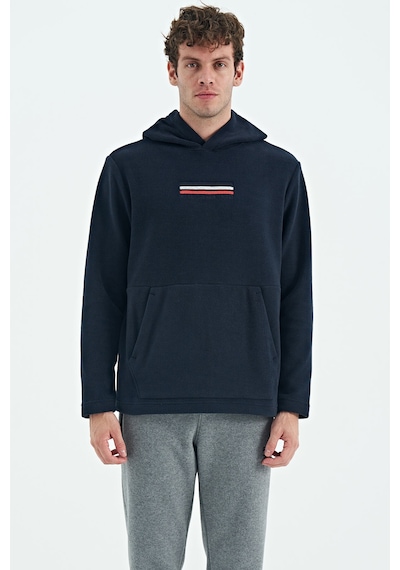 Air Jones Tommy Life Hern Lacivert Erkek Polar Sweatshirt - 88301 Lacivert