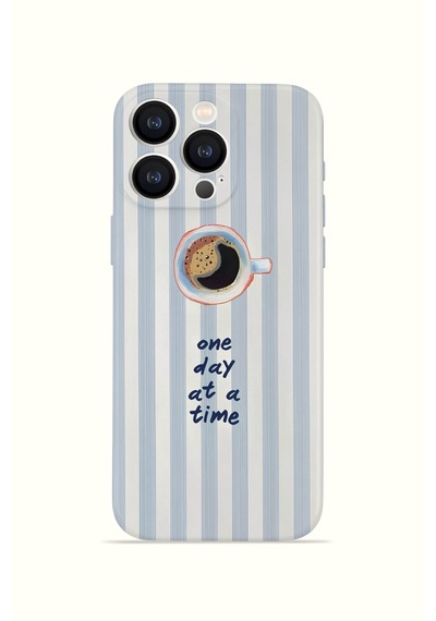 Apple iPhone Uyumlu 16 Pro Vorian İnce Kamera Korumalı Mika Kılıf One Day Coffee One Day Coffee Mika