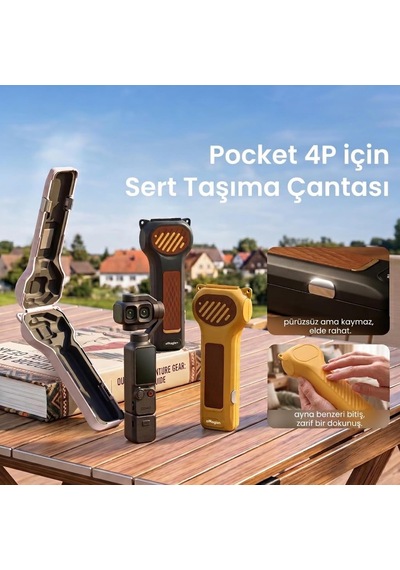 Djı Osmo Pocket 4p İle Uyumlu Sert Koruyucu Taşıma Çantası 4p