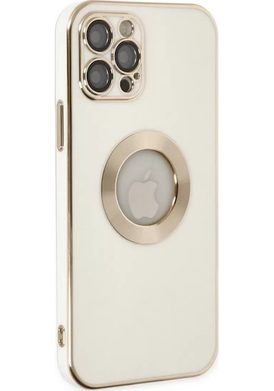 Newface Apple İphone 12 Pro Kılıf Store Silikon - Beyaz