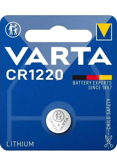 Varta Cr1220 Lithium Pil Tekli Kart
