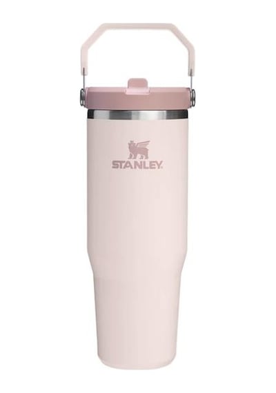 Stanley The Iceflow Flip Straw Tumbler 0.89l / 30oz Pembe Termos