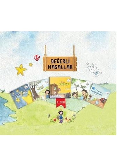 Değerli Masallar 2.Seri 5 Kitap - Esra Aydınbaş - Türkiye Diyanet Vakfı Yayınları