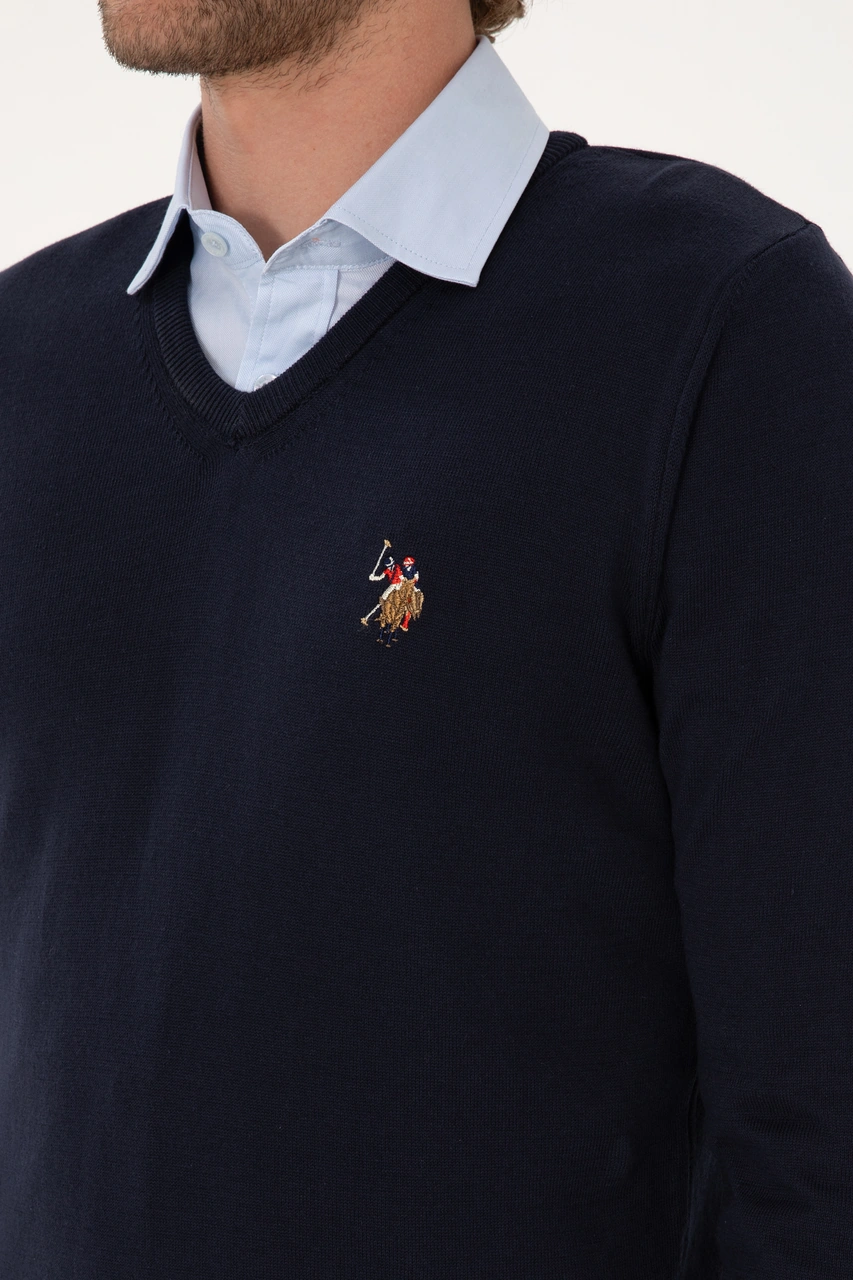 U.S. Polo Assn. Erkek Lacivert Basic Kazak 50307778-VR033