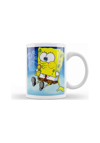 Sünger Bob Sponge Bob 06 Kupa Bardak Porselen Karışık