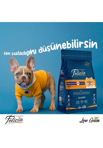 Tr Az Tahıllı 3 Kg Yetişkin Somonlu Small/mini Hypoallergenic Köpek Maması