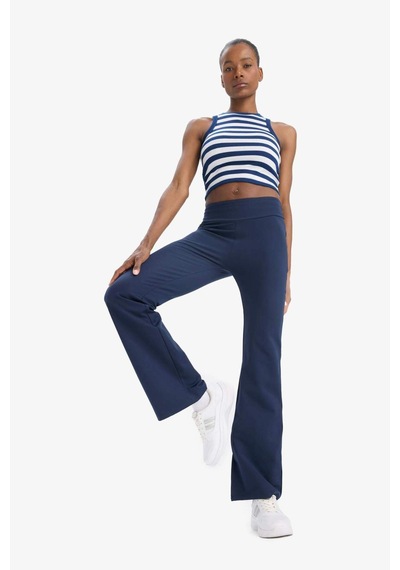 DeFactoFit Flare Fit Geniş Paça Sporcu Uzun Pantolon E7757AX25SPNV28