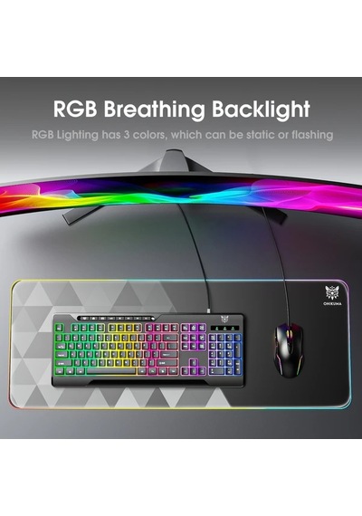 Globalbloom Black Onıkuma G32 Mekanik Rgb Aydınlatmalı 104 Tuşlu Ergonomik Oyuncu Klavye