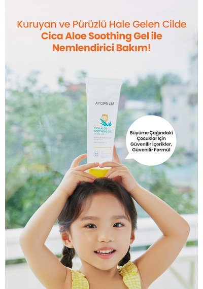 Cica Ve Aloe İçerikli, Serinletici Ve Nemlendirici Jel Atopalm Cica Aloe Soothing Gel