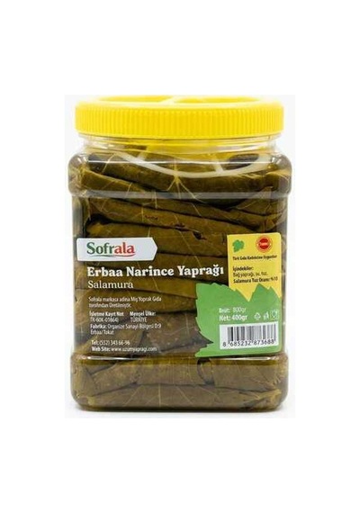 Sarım Sofrala Erbaa Yaprak Sarma 400 G