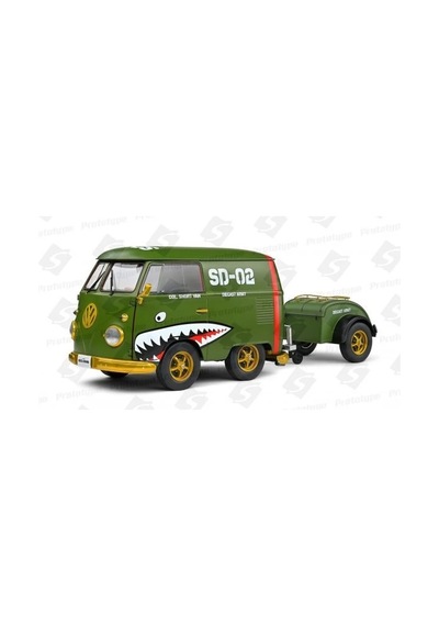 Solido Volkswagen Kool Kombi 1950 Army Fighter