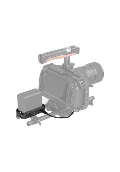 Smallrig 4340 Np-f Pil Montaj Plakası Kiti Lp-e6nh Sahte Pil Güç Kablosu İle
