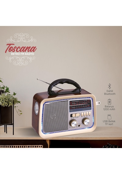Polosmart Fs49 El Fenerli Toscana Retro Fm Radyo