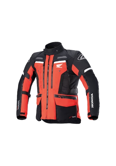 Alpinestars Honda Bogota Pro Drystar Korumalı Motosiklet Montu Kırmızı Siyah