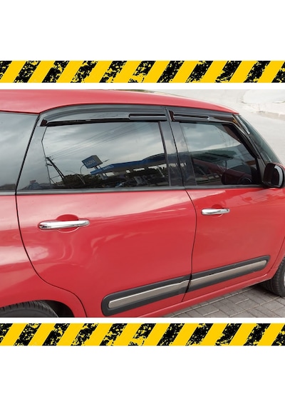 Fiat 500L Mügen Cam Rüzgarlığı 2012-2018 Arası 4 Lü Takım