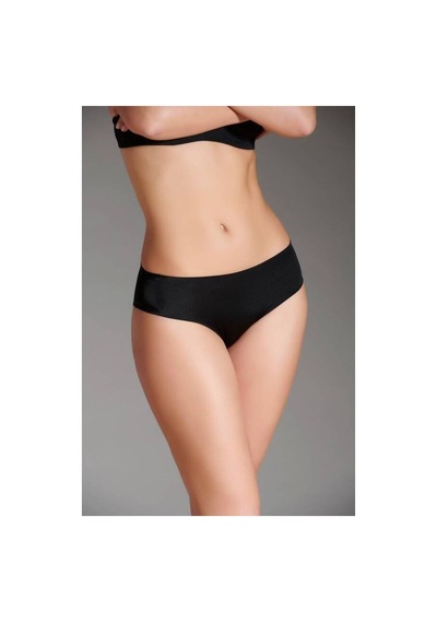 Eros Kadın Lazer Kesim Silikonlu Slip Siyah 001